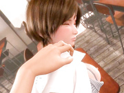 Hentai 3D sex school girl